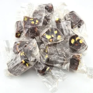 Master Delight malban bulk soft candy with dates & pistachios, individually wrapped 10lb Box