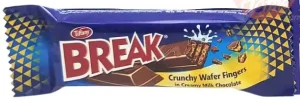 Tiffany Break wafer fingers with milk chocolate 24+4x1.4-gram display boxes