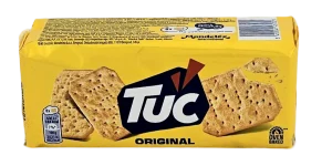 Tuc original salted crackers, oven baked, 3.5-ounce / 100-gram package (case of 24)