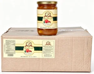 Altair bitter orange jam with almond, zakaria daher, 28.2-ounce / 800-gram glass jar (case of 12)
