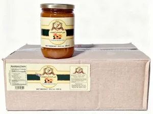 Altair crushed apricot jam, zakaria daher, 28.2-ounce / 800-gram glass jar (case of 12)