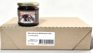 Basra date molasses, 15.9-ounce / 450-gram glass jar (case of 12)