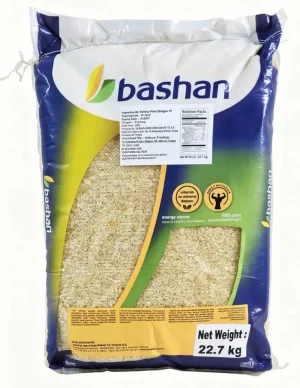 Bashan yellow fine bulgur wheat #1 50-pounds / 22.7-kilograms bag