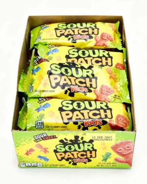 Sour Patch Kids soft & chewy candy 2-ounce / 56-gram in wrapper (case of 24)