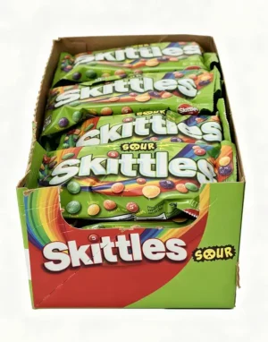 Skittles sour bite sized candies, 1.8-ounce / 51-gram wrapper (case of 24)