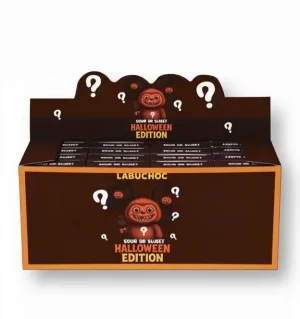 Labuchoc Halloween edition, sour or sweet candy 2.64-ounce / 75-gram box (case of 20)