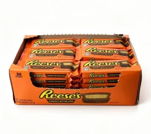 Reese's 2-peanut butter cups milk chocolate 1.5-ounce / 42-gram in wrapper (case of 36)