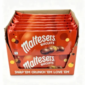 Maltesers biscuits, 3.89-ounce / 110-gram tray (case of 14)