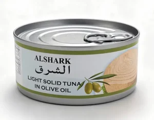 Al Shark light solid tuna in olive oil 6-ounce / 170-gram pry top can (case of 48)