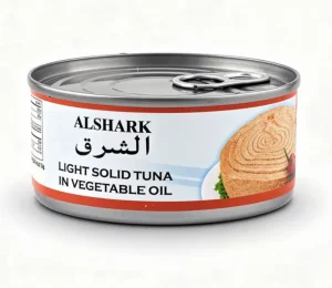 Al Shark light solid tuna in olive oil with chili pepper 6-ounce / 170-gram pry top can (case of 48)