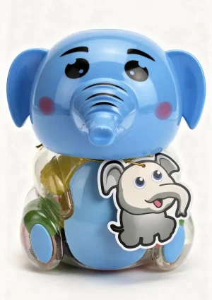 Fruix popping elephant jar, assorted jelly drink, 28.22-ounce / 800-grams (case of 6)