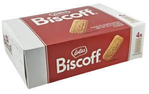 Lotus Biscoff cookies, 4-packs, 35.2-ounces / 1-kilogram (case of 6)