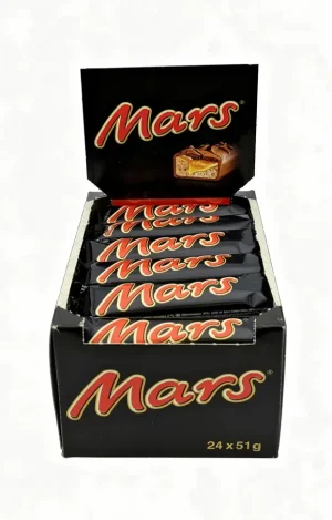 Mars candy bar 1.8-ounce / 51-gram in wrapper (pack of 24)