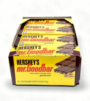 Hershey's mr. Goodbar chocolate with peanuts candy bar 1.75-ounce / 49-gram in wrapper (case of 36)