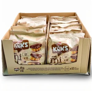 Bifa Keks oval, chocolate sauce cake, 10-individually wrapped 6.34-ounce / 180-gram bag (case of 10)