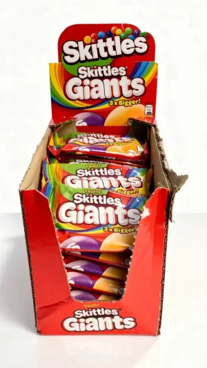 Skittles Giants 3x Bigger! candy pieces 1.79-ounce / 45-gram in wrapper (case of 36)