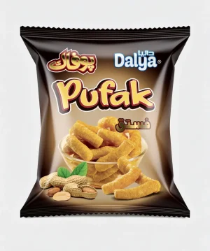Dalya Pufak peanut puffs 37-gram / 1.3-ounce bag (case of 48)