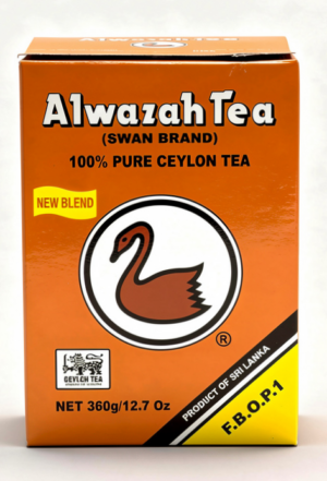 Alwazah (Swan Brand) 100% pure ceylon loose tea 12.7-ounce / 360-gram box (case of 20)