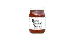 Bone Suckin BS00600 BBQ Sauce, Thick, 16-oz. - Quantity 12